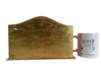 Alternative view of Vintage Italian Florentine Wooden Desk Tidy Document Letter Stand Rest Display Wooden Wood Organiser Display c1960-70's