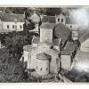Vintage French Aerial Photo Print Tres-Sainte-Trinite Village Church Architecture Lapie Collection 7 Framing Display Photo c1950's