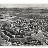 Vintage French Aerial Photo Print Carcassone Medieval Walled City Architecture Lapie Collection 17 Framing Display Photo c1950's