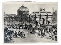 Vintage French Print Bellange Military Parade Scolatheque Collection 40 Cliche Giraudon Prints c1950's
