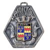 Antique French St Christophe Murol Saint Christopher Medallion Pendant Medal Necklace Trophy Award c1920's