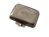 Vintage French Small Personal Address Ink Stamp Box circa 1950's