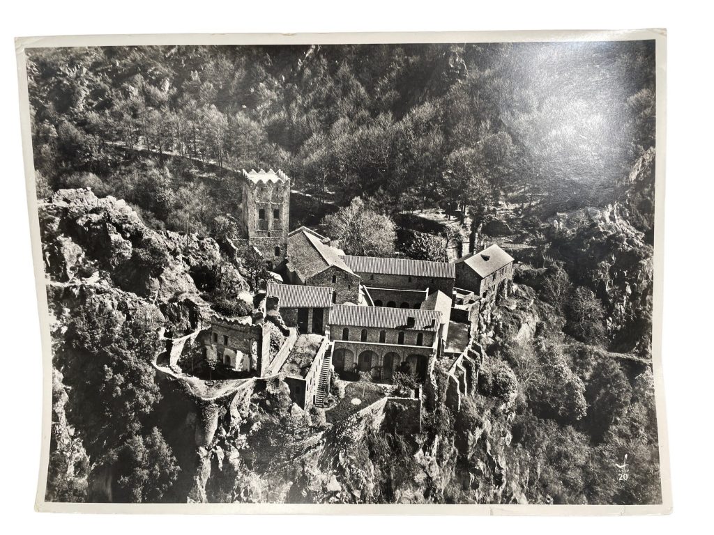 Vintage French Print Abbey St Martin Du Canigou Lapie Collection 20 Framing Display Photo Prints c1950’s