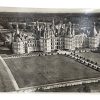 Vintage French Aerial Photo Print Chateau De Chambord Lapie Collection 24 Framing Display Photo Prints c1950's