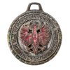 Antique Austrian Innsbruck Mountain Medallion Protector Pendant Medal Necklace Trophy Award c1920's