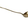 Vintage French Large Brass Ladle Soup Sauce Casserole Spoon Scoop Cutlery Hanging Display Country Kitchen circa 1960-70's