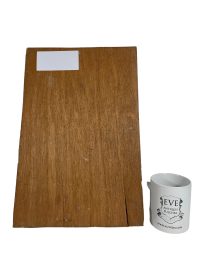 Alternative view of Vintage French River Stream Sheep Painting Oil Acrylic Normandy Brittany On Wood Board c1960-70's