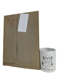 Alternative view of Vintage French Still Life Red Poppies In Jug On Board Painting Acrylic c1970's