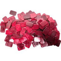 Vintage French Red Rectangular Markers Tokens Card Table Roulette Poker Game Gambling Tokens Chips Counters Job Lot x 156 c1970's