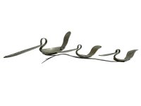 Vintage French Formed Shaped Cutlery Ducks In A Row Ornament Figurine Display c1910-80's