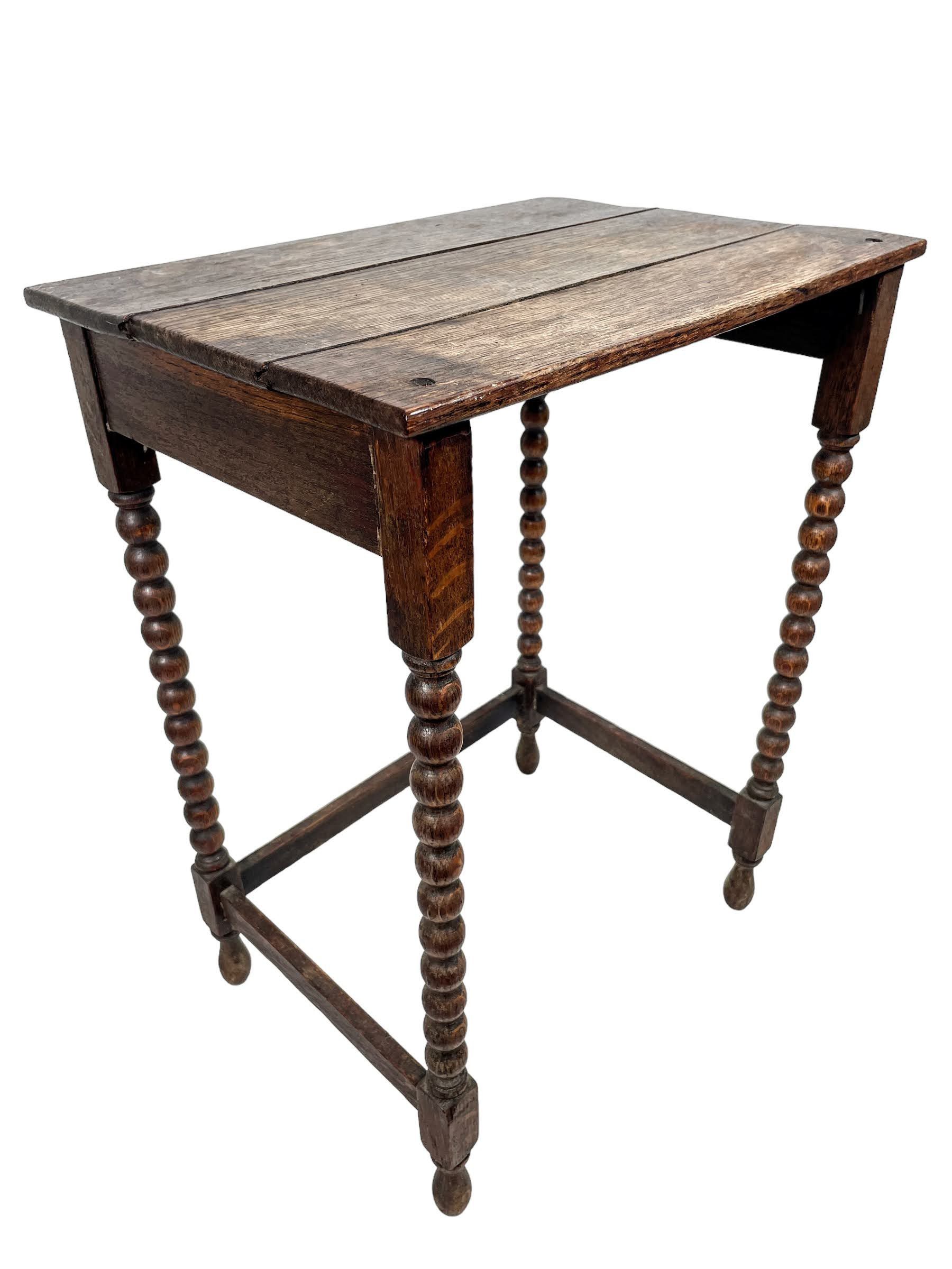 Small Rectangular Antique Low Side Table