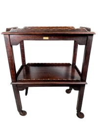 Vintage French Wooden Desk Table Lift Top Writing Calligraphy Storage School Office Desk circa 1940-50’s