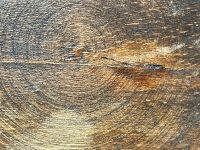 Alternative view of Vintage Stool Country Cottage French Milking Stool Kitchen Table Farm Round Shaped Seat Plant Stand Plinth Rustic Tabouret c1960-70's