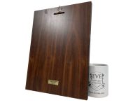 Alternative view of Vintage Native Canadian Thunderbird Pearlite Handcrafted Black Wall Mounted Display Plaque Ornament Decoration c1980-90's