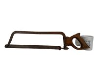Alternative view of Vintage French Meat Butcher Bone Hand Saw Tool Cutting circa 1960-70's