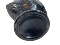 Alternative view of Vintage French Black Glass Chicken Boiled Egg Cups Set Of Five 5 Boxed circa 1980's