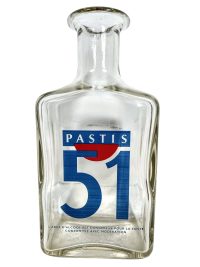 Vintage French Pastis 51 Aperitif Water Alcohol Bottle Carafe Decanter Flask circa 1990’s