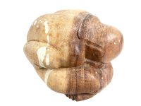 Vintage Thai Weeping Praying Buddha Meditating Yogi Yoga Asian Wood Carving Altar Piece Englighted Meditation Peace c1990's