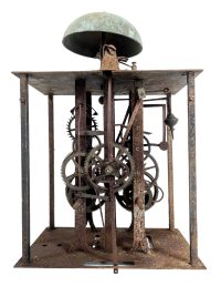 Vintage French Grandfather Grandmother Large Clock Pendulum Part circa 1970-80’s