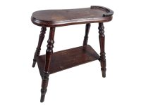 Vintage French Shoe Shining Cleaning Polishing Rest Table Plinth Stand Display Polisher c1950-60's