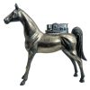 Vintage French Horse Lighter Cigarette Tabletop Smoking Tobacciana Display Collector circa 1960-70's