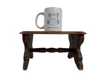 Alternative view of Bench Stool Footrest Antique French Traditional Worn Weathered Milking Small Stand Rest Plinth Seating Tabouret c1920-30's