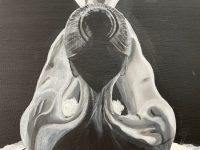 Alternative view of Ballerina Dancer Ballet Dancing Acrylic Original Painting On Canvas Wall Decor Decoration Classical Dance - Nicky Churchyard