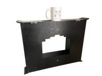 Alternative view of Small Wall Shelf Unit Vintage Asian Style Taiwanese Wooden Stand Wood Side Wall Plinth Ornament Display Hanging Shelves c1990's