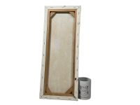 Alternative view of Vintage French Oil Painting "Zombie" On Canvas Dark Noir Horror Monster Demon Hell Wall Decor Decoration circa 1990's