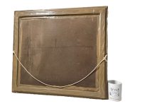 Alternative view of Antique French Framed Cross Stitch God Sees Me Dieu Me Voit Needlecraft Art Work Religious Artwork Curio circa 1908