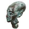 Vintage Egyptian Armana Princess Plaster Reproduction Of Ancient Egyptian Figurine Small Ornament Display Decor Stone c1980-90's