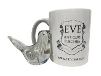 Alternative view of Vintage Italian Glass Bird Ornament Figurine circa 1970-80's