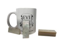 Alternative view of Antique Chinese Mother Of Pearl Garden Scene JCD Monogram Initialled Gaming Chip Priced INDIVIDUALLY Counters Tokens c1800-1850's