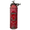 Vintage French Knock Out Fire Extinguisher Empty Fire Fighting Tool Prop Display circa 1940's