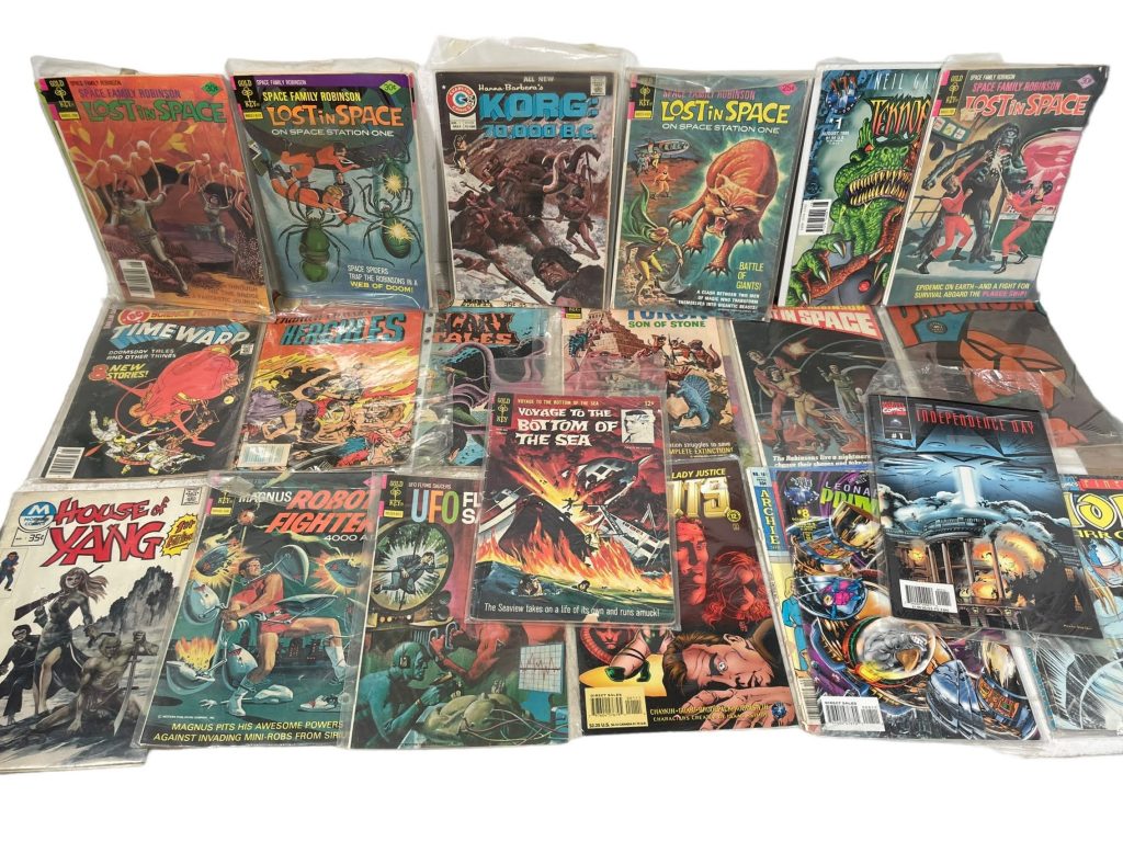 Vintage Mixed Comics Comic Book Lot x 30 Books Collection Book Memorabilia Collector Rare circa 1970-90’s