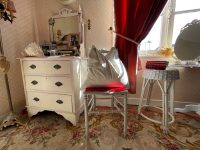 Vintage French Down Heavy Pillow Feather Pillow Insert Grandma Pillow Winter Cushion Bed Chair Sofa circa 1940's