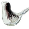 Vintage Italian Glass Bird Ornament Figurine circa 1970-80's