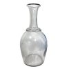 Antique French Hand Blown Glass Cider Decanter Wine Decanter With Wrap Around Collar circa 1860-1900's