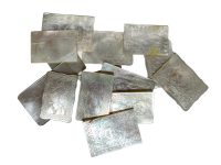 Antique Chinese Mother Of Pearl Collection Job Lot x 14 Mixed Rectangular Gaming Chips Counters Tokens Hand Engraved circa 1800-1850's
