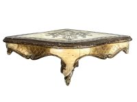 Vintage Italian Corner Shelf Florentine Style Florence Gold Ornately Decorated Small Wall Hanging Plinth Display c1960-70's