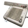 Vintage French Monroe Counting Machine Typewriter Damaged Steampunk Industrial Decor Display Old Spares Repairs Prop c1950-60's
