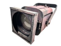 Vintage French Robert Juliat Paris Spotlight Spot Light Theatre Stage Light Metal Electric Lamp Light circa 1980's