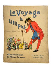 Antique French Journey To Lilliput Le Voyage A Lilliput Picture Book Collection Kids Storybook Memorabilia Collector circa 1920’s 3