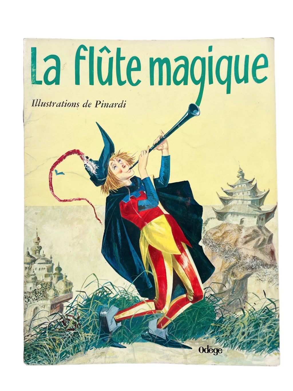 Vintage French The Magic Flute La Flute Magique Picture Book Collection Kids Storybook Memorabilia Collector circa 1968