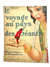 Antique French Land Of The Giants Pays Des Geants Picture Book Collection Kids Storybook Memorabilia Collector circa 1920's