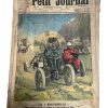 Antique French Job Lot Le Petit Journal Newspaper Supplement Illustre Number 1155 to 1206 Illustrations 8 Pages Per Edition Year 1913