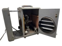 Alternative view of Vintage French Frigeclair Fixus Films Paris Spotlight Spot Light Theatre Stage Light Special Effect Metal Electric Lamp c1950-60's