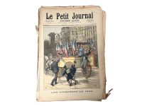 Antique French Job Lot Le Petit Journal Newspaper Supplement Illustre Number 67 to 109 Illustrations 8 Pages Per Edition Year 1892 Antique French Job Lot Le Petit Journal Newspaper Supplement Illustre Number 67 to 109 Illustrations 8 Pages Per Edition Year 1892