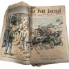 Antique French Job Lot Le Petit Journal Newspaper Supplement Illustre Number 686 to 736 Illustrations 8 Pages Per Edition Year 1904