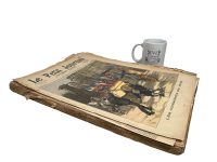 Alternative view of Antique French Job Lot Le Petit Journal Newspaper Supplement Illustre Number 67 to 109 Illustrations 8 Pages Per Edition Year 1892